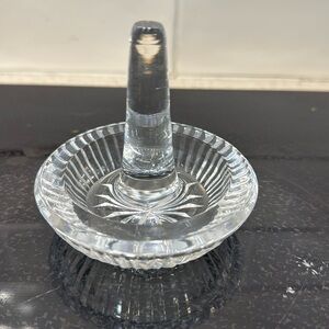 Waterford Crystal Round Ring/Jewelry Holder